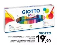 Giotto - Confezione Pastelli + Pennarelli Giotto - Confezione Pastelli + Pennarelli