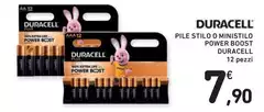 Duracell - Pile Stilo O Ministilo Power Boost Duracell - Pile Stilo O Ministilo Power Boost