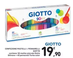 Giotto - Confezione Pastelli + Pennarelli Giotto - Confezione Pastelli + Pennarelli