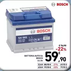 Bosch - Batteria Auto S4