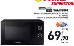 Samsung - Forno Microonde MS20A301OLA/LET Samsung - Forno Microonde MS20A301OLA/LET