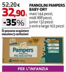 Pampers - Pannolini Baby-Dry