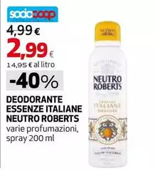 Neutro Roberts - Deodorante Essenze Italiane