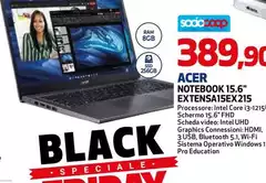 Acer - Notebook 15.6" Extensa15ex215 Acer - Notebook 15.6" Extensa15ex215