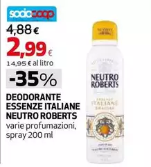 Neutro Roberts - Deodorante Essenze Italiane
