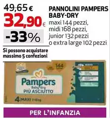 Pampers - Pannolini Baby-Dry