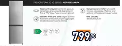 Haier - Frigorifero 2D 60 Serie 1 HDPR1618ANPK Haier - Frigorifero 2D 60 Serie 1 HDPR1618ANPK
