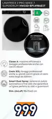 Haier - Lavatrice I-Pro Serie 7 Superdrum HW150-BP14986EIT Haier - Lavatrice I-Pro Serie 7 Superdrum HW150-BP14986EIT