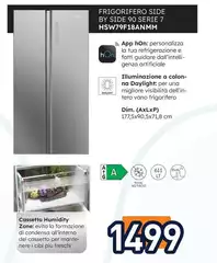 Haier - Frigorifero Side By Side 90 Serie 7 HSW79F18ANMM Haier - Frigorifero Side By Side 90 Serie 7 HSW79F18ANMM