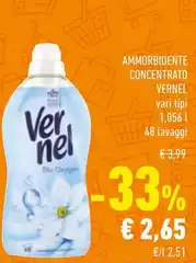 Vernel - Ammorbidente Concentrato