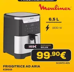 Moulinex - Friggitrice Ad Aria EZ801D