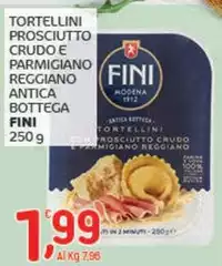 Fini Modena - Tortellini Prosciutto Crudo E Parmigiano Reggiano Antica Bottega Fini Modena - Tortellini Prosciutto Crudo E Parmigiano Reggiano Antica Bottega