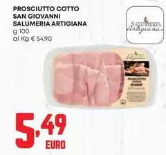 Salumeria italiana - Prosciutto Cotto San Giovanni