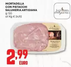 Salumeria italiana - Mortadella Con Pistacchi