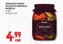 Novella - Grigliato Misto In Olio Di Girasole Novella - Grigliato Misto In Olio Di Girasole