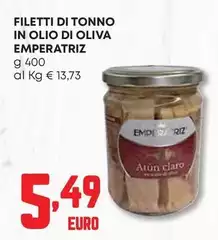 Oliva - Filetti Di Tonno In Olio Di Emperatriz Oliva - Filetti Di Tonno In Olio Di Emperatriz