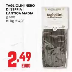 L'antica Madia - Tagliolini Nero Di Seppia L'Antica Madia