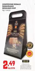 Parmigiano reggiano - Confezione Regalo Parmigiano Reggiano DOP Parmigiano reggiano - Confezione Regalo Parmigiano Reggiano DOP