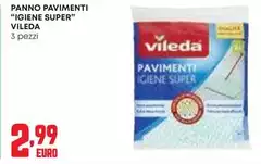 Vileda - Panno Pavimenti "Igiene Super" Vileda - Panno Pavimenti "Igiene Super"