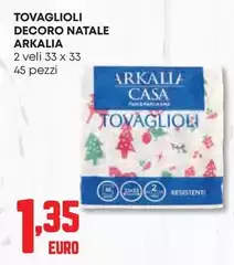 Arkalia - Tovaglioli Decoro Natale Arkalia - Tovaglioli Decoro Natale