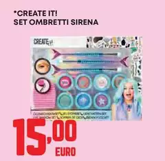 Create It! Set Ombretti Sirena Create It! Set Ombretti Sirena