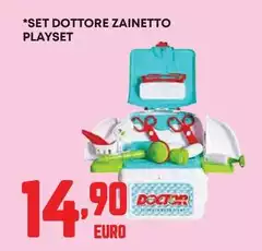 Set Dottore Zainetto Playset Set Dottore Zainetto Playset