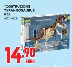 Costruzione Tyrannosaurus Rex Costruzione Tyrannosaurus Rex