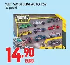 Set Modellini Auto 1:64 Set Modellini Auto 1:64