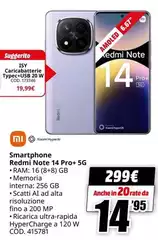 Xiaomi - Smartphone Redmi Note 14 Pro+ 5g Xiaomi - Smartphone Redmi Note 14 Pro+ 5g