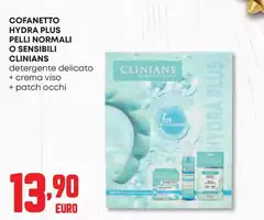 Clinians - Cofanetto Hydra Plus Pelli Normali O Sensibili Clinians - Cofanetto Hydra Plus Pelli Normali O Sensibili