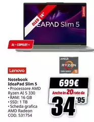 Lenovo - Notebook Ideapad Slim 5 Lenovo - Notebook Ideapad Slim 5