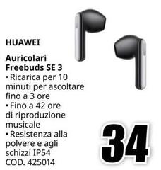 Huawei - Auricolari Freebuds Se 3