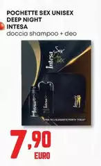 Intesa - Pochette Sex Unisex Deep Night