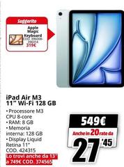 Apple - Ipad Air M3 11" Wi-fi 128 Gb