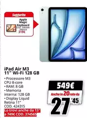 Apple - Ipad Air M3 11" Wi-fi 128 Gb