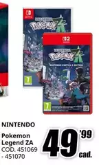 Nintendo - Pokemon Legend Za Nintendo - Pokemon Legend Za