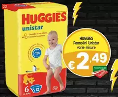 Huggies - Pannolini Unistar Huggies - Pannolini Unistar