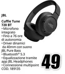 Jbl - Cuffie Tune 720 Bt Jbl - Cuffie Tune 720 Bt