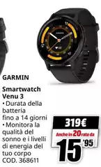 Garmin - Smartwatch Venu 3 Garmin - Smartwatch Venu 3