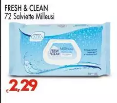 Fresh & Clean - Salviette Milleusi Fresh & Clean - Salviette Milleusi