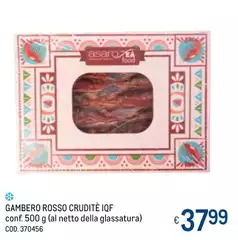Netto - Gambero Rosso Crudite Iqf Netto - Gambero Rosso Crudite Iqf