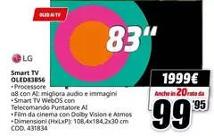 LG - OLED83B56 LG - OLED83B56