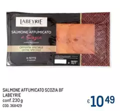 Labeyrie - Salmone Affumicato Scozia Labeyrie - Salmone Affumicato Scozia