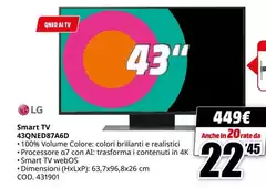 LG - Smart Tv 43QNED746D LG - Smart Tv 43QNED746D