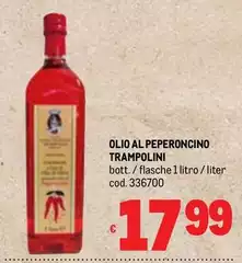 Olio Al Peperoncino Trampolini Olio Al Peperoncino Trampolini
