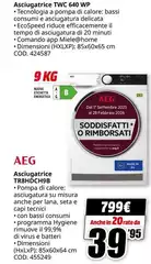 Aeg - Asciugatrice Tvc 649 WDP