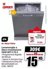 Miele - Lavastoviglie A Libera Installazione Odw 6071 E Fs S