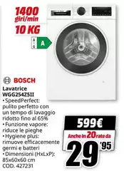 Bosch - Lavatrice WGG25425II Bosch - Lavatrice WGG25425II