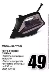 Rowenta - Ferro A Vapore DW4345 Rowenta - Ferro A Vapore DW4345