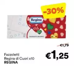 Regina - Fazzoletti  Di Cuori X10